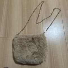 Clear ファーバッグ チェーンバッグ　ショルダーバッグのサムネイル