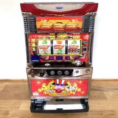 パチスロ実機 5号機 ニューアイムジャグラーEX-C 家庭用電源 コイン