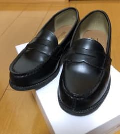 【美品】キッズ ローファー 黒のサムネイル