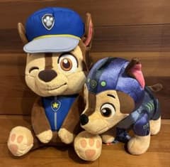 パウ・パトロール ちょこんとおすわりLLチェイス、アクアパウパトロール2体