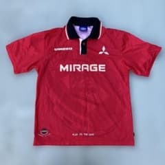 浦和レッズ UMBRO ユニフォーム 三菱 ミラージュ COMPAQ 1997 - メルカリ