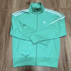 ね*こ様 adidasファイヤーバード トラックジャケット 緑 ミントグリーンのサムネイル
