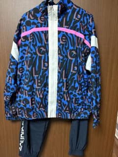 New Balance ウインドブレーカー ブルー 総柄のサムネイル