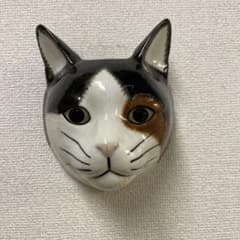 Quail Ceramics 猫　壁掛け花瓶のサムネイル