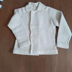 45rpmのニットジャケット生成りのサムネイル