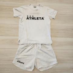 ATHLETA ホワイト シャツとショーツセット 150 cmのサムネイル