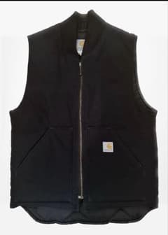 Carhartt カーハート ダックベスト USA製 黒 S - メルカリ