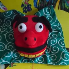 ヴィレッジヴァンガード福袋 獅子舞い パペット ぬいぐるみのサムネイル