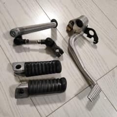 ゼファーχ 純正 左右ステップ ブレーキ  チェンジ ペダル セットのサムネイル