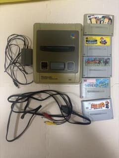 Nintendo スーパーファミコン 本体 マルチタップ コントローラー4個のサムネイル