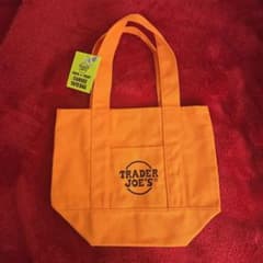 TRADER JOE'S オレンジ トートバッグのサムネイル