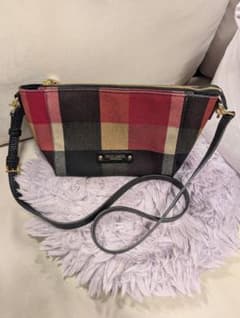 ブルーレーベルクレストブリッジ チェック柄ショルダーバッグのサムネイル
