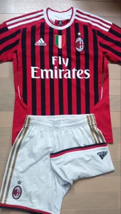 adidas ACミラン シャツ&ショーツセット L(O)サイズ ACミラン adidas サッカーシャツ・ショーツセット - メルカリ