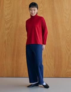 専用】 中川政七商店 ウールのタートル ワイド プルオーバー タートル