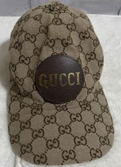 良品 GUCCI ベースボールキャップ GGキャップ グッチ 帽子 L 59のサムネイル