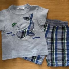 familiar 90cm 半袖Tシャツとハーフパンツのセット 436561_2.jpg