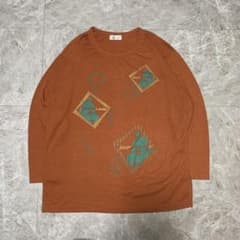 Southern Doll 長袖 カットソー オレンジブラウン系
