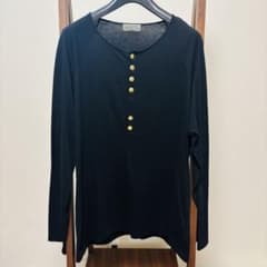 Yohji Yamamoto(ヨウジヤマモト) 19AWヘンリーネックカットソー - メルカリ