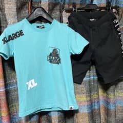 XLARGE KIDS Tシャツ&ハーフパンツ　130のサムネイル