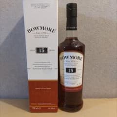 BOWMORE ボウモア 15年 シングルモルトウイスキー未開栓 - メルカリ