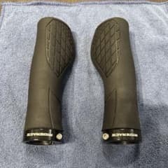Rider ace自転車グリップ ブラックのサムネイル