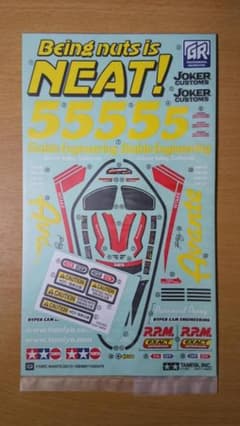 【新品綺麗】タミヤ　バギー　アバンテ(2011)ステッカーのサムネイル