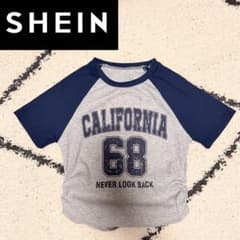 SHEIN ラグランTシャツ ミニT チビT 140cmのサムネイル