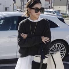 Gypsohila ジプソフィア CrewNeck Knit チャコールグレー - メルカリ