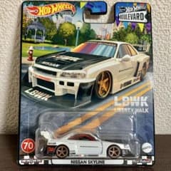 ホットウィール 日産 スカイライン スーパーシルエット LB ER34