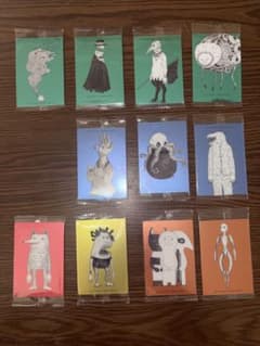 かいじゅうずかん カード 11枚セットのサムネイル