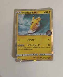海で遊ぶピカチュウのサムネイル