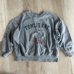 美品 TOM and JERRY トレーナー グレーのサムネイル
