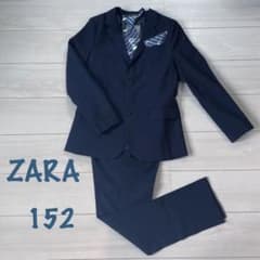 ZARA フォーマル　スーツ　ネイビー　男の子　152 卒業式　小学のサムネイル