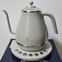 美品】デロンギ アイコナ 電気カフェケトル ビターグレージュ - メルカリ