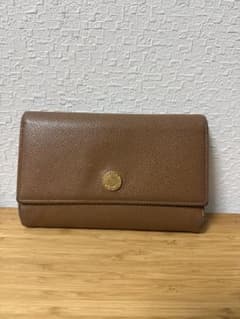 BVLGARI 三つ折り財布 ブラウン