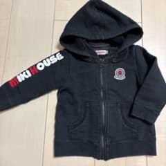 Miki House ブラックパーカー 90のサムネイル