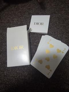 DIOR トランプ ノベルティ トランプのサムネイル