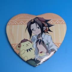 샤먼 킹 SHAMANKING 캔 배지 산리오 폼 폼 푸딩