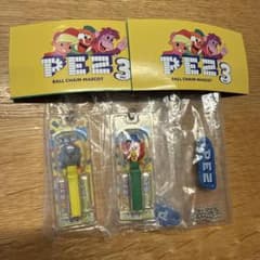 PEZ BALL CHAIN MASCOT Vol.3 ガチャ　2種セットのサムネイル