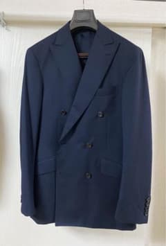 【Loro Piana】オーダースーツ ダブルブレスト Loro Piana】オーダースーツ ダブルブレスト - メルカリ