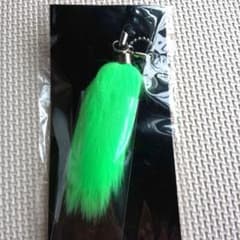 新品未使用 浜崎あゆみ しっぽ ストラップ 限定グリーン ライブグッズ