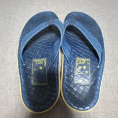 ISLAND SLIPPER レザー ブルー 26.5cmのサムネイル