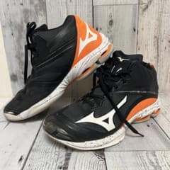 ミズノ バレーボールシューズ ウェーブライトニング Z6 ブラック 24cm