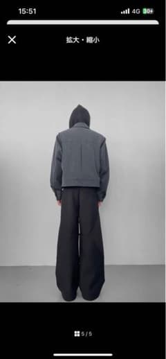 BOAVICT 変形ワイドパンツ　深水光太着用のサムネイル