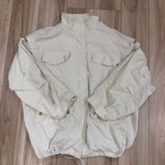 w closet ハイネックミリタリージャケット アイボリー 2wayのサムネイル