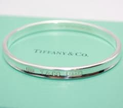 美品 Tiffany&Co. ティファニー 1837 ナロー カフ バングル - メルカリ