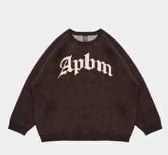 ゆ*ろ様 美品　試着のみ　applebum APBM Knit Sweater ゆ*ろ様 美品 試着のみ applebum APBM Knit Sweater - メルカリ