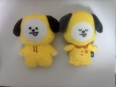 BT21 CHIMMY ぬいぐるみ マスコット 2種セットのサムネイル