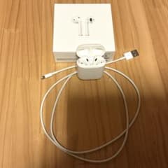 ジャンク　AirPods Pro第2世代本体 充電ケーブル付き ジャンク】AirPods 第2世代 本体 充電ケース ケーブル付き - メルカリ