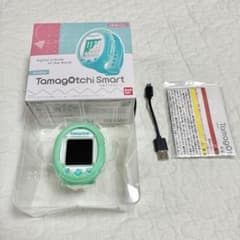 【付属品完備】たまごっちスマート ミントブルー